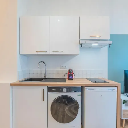 Studio Near Tram & Parc Barbieux, Chr + Parking Roubaix Buitenkant foto