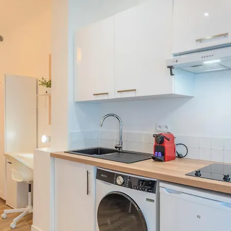 Studio Near Tram & Parc Barbieux, Chr + Parking Roubaix Buitenkant foto