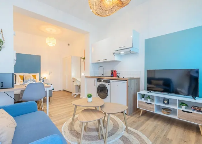 Studio Near Tram & Parc Barbieux, Chr + Parking